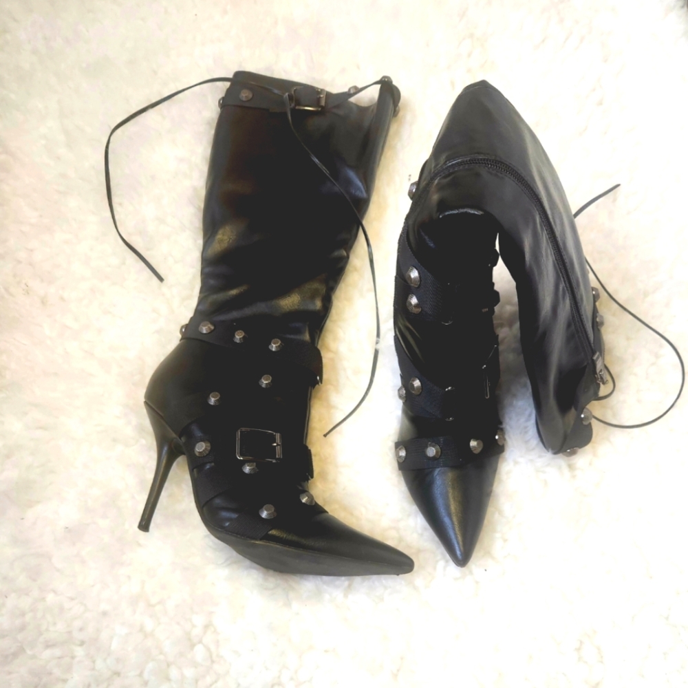 Contemporary stillello size 8 1/2 knee boots